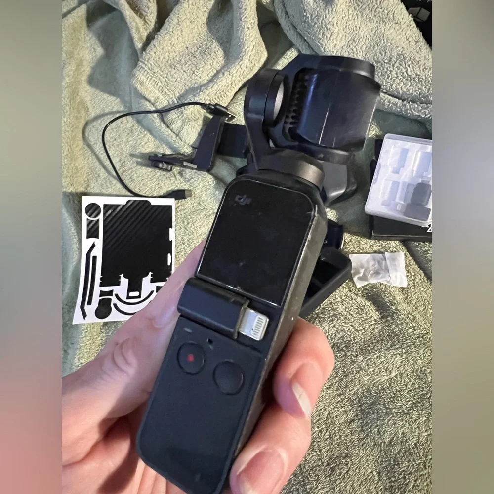 DJI Osmo Pocket OT110 Gimbal Camera with accessories